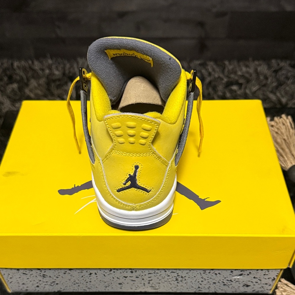 Yellow and Gray Sneakers - Picture 2 of 5
